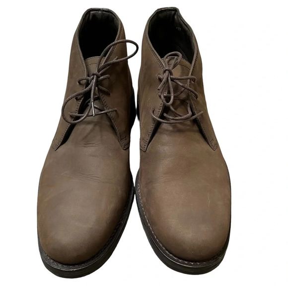 Cole Haan Men’s Brown Suede Lace Up Chukka Ankle Boot Shoe Size 12 - Picture 3 of 10